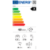 Skalbimo mašina Candy GD 498-S 9 kg 1400 aps/min A klasė priekinis įkrovimas LED garų funkcija 60x60 cm