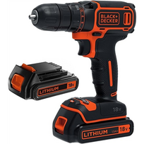 Atsuktuvas BLACK & DECKER BDCDC18B-QW 18V 2x1.5Ah Li-Ion belaidis