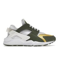 Stussy x Nike Air Huarache LE Tamsiai alyvuotos 2021 Unisex sportbačiai Žali balti Varsity-Maize DD1381-300 36