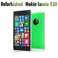 Atnaujintas Nokia Atrakintas Originalus Nokia Lumia 830 mobilusis telefonas 5.0  16GB ROM Keturių branduolių 10MP WIFI GPS Mobilusis telefonas su 1 SIM No charger žalia