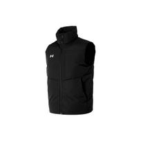 Under Armour Vienspalvė Stovimos Apykaklės Sportinė Lauko Bėgimo Laisvalaikio Pūkinė Liemenė Unisex Liemenė Juoda 23600803-001 4XL