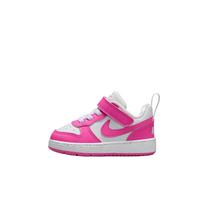 Nike Court Borough Low Recraft TD Lazerinis fuksija Kūdikio sportbačiai Rožiniai Balti DV5458-123 21