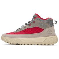 Timberland Greenstride Motion 6 Mid Patogūs Universalūs Smūgius Sugeriantys Lengvi Žygio Batai Vyriški Žygio Batai Pilki Raudoni A6CW1EO3 41