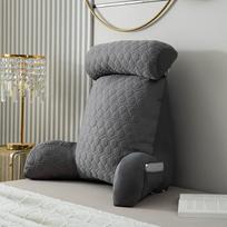 Vėsinanti šilkinė juosmens atrama ir nėštumo pagalvė - Universali atrama rankoms ir nugarai lovai, sofai, bendrabučiui Armrest: 75x55CM (Comfort Version)