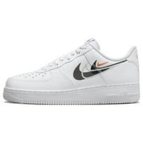 Nike Air Force 1 '07 Low Multi Swoosh - Baltas Juodas - FN7807-100 EU 36 balta