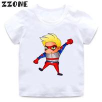 Henry Danger Animacinių filmų Vaikų Marškinėliai Kūdikių Berniukų Laisvalaikio Juokingi Marškinėliai Vaikų Vasariniai Streetwear Viršutiniai Drabužiai 110