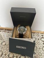 SEIKO chronografo laikrodis įprasta kaina 39600 jenų.
