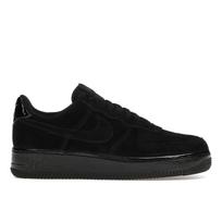 Nike Air Force 1 Triple Black Suede Moteriški sportbačiai Antracito spalvos Balti HM9659-001 39