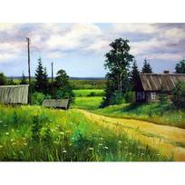 „Huacan“ deimantų siuvinėjimo išpardavimas Deimantų tapyba Viso kvadrato peizažas Kalnų krištolas Nuotraukos 30*40 cm