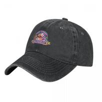 FNAF Security Breach Cap Cowboy Hat Rugby Christmas hats baseball cap |-f-| kids hat cap woman unisex's gray