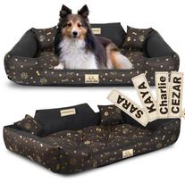 KINGDOG šunų lova, atspari vandeniui ir patvari, ML XL, 3 spalvos! M tamsiai ruda spalva