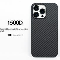 Kevlaro Aramidinio Pluošto iPhone 12/13/14/15 Pro Max Dėklas - Crater Visapusiško Apsaugo Dizainas iPhone 13 Pro Max