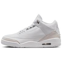 Air Jordan 3 Retro Pure Money 2025 Vyriški sportbačiai Balti Metališkai sidabriniai CT8532-111 45.5