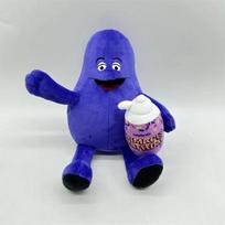 Grimace Gimtadienis Grimace Pliušinis Žaislas Grimace Kokteilis Pliušinis Spalvota Lėlė Žaidimas Pliušinis Žvėris Minkštas Žaislas Talismanas Butelis Dovana Berniukas Vaikas A