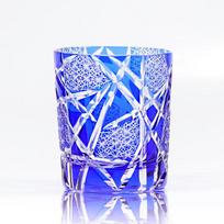 250ml Amber Black Lightning Edo Kiriko Viskio Stiklinis Kristalinis Japonijos Karališko Vyno Puodeliai Graviruoti XO Brandy Tumbler Konjako Snifter Clear Blue Glass