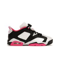 Air Jordan 6 Retro Low GS Fierce Pink Vaikams Sportbačiai Balti Juodi 768878-061 36.5