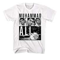 Daug Muhammado Ali Nuotaikų Bokso Ringas Prie Šoninės Virvės Didžiausias Ožys Unisex Marškinėliai S