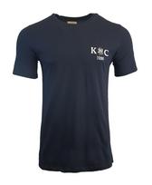 Kent Curwen Tamsiai mėlyni Balta Kc 1926 Rožės logotipas David Beckham Vintažinis Anglija Unisex marškinėliai S