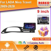 Android For LADA Niva Travel 2003-2019 Car Radio DSP GPS Multimedia Video Player Wireless CarPlay Android Auto 2din Stereo 4 core 1GB+32GB carplay
