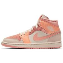 Air Jordan 1 Mid Apricot Women Sneakers Orange Atomic-Orange Apricot-Agate DH4270-800 37.5