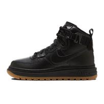 Nike Air Force 1 High Utility 2.0 Juodi su gumos spalvos viduriu vidutiniškai rudos spalvos moteriški sportbačiai Oranžiniai Summit-White DC3584-001 35.5