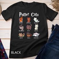 Potterio Katės Mielas Harry Pawter Kačiuko dovanos Jai Unisex Marškinėliai L