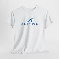 Alpine T-shirt – Unisex medvilninis marškinėlis lenktynių gerbėjams, vyrams, moterims arba „Formulės 1“ gerbėjams XL