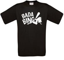 Bada Bing Gandolfini Mafijos Niujorko Serijos Ikoniški Marškinėliai Visų Dydžių NAUJI S