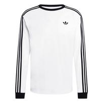 Adidas Originalūs Trejų Dryželių Minkšti Patogūs Apvalios Kaklo Ilgomis Rankovėmis Marškinėliai Vyriški Viršutiniai Drabužiai KE3545 XL