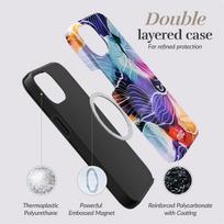 MIO Gold Marble Magsafe suderinamas dėklas, skirtas Samsung S25 5G