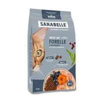 BOSCH Sanabelle Life Adult Trout with blueberries – sausas kačių maistas – 8kg