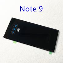 Korpuso durelių galinė plokštuma, skirta Samsung Galaxy Note 9 N960 SM-N960F N960FD stiklinė galinė baterija juoda