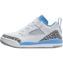 Air Jordan Spizike Low PS UNC Vaikams Sportbačiai Balti University-Blue Pilki FQ3951-141 28