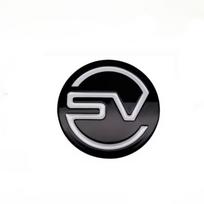 Automobilio kėbulo logotipo lipdukas SV emblema automobilio bagažinės dekoravimo ženklelis A