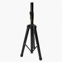 Kompaktiškas teleskopinis trikojis garsiakalbiams ir projektoriams 60-120cm No Tray juoda