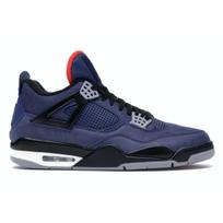 Air Jordan 4 Retro Winter Loyal Blue Vyriški sportbačiai Balti Habanero-Raudoni Juodi CQ9597-401 42.5