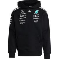 Adidas X Mercedes-Amg Petronas F1 Team Ss25 Comfortable Versatile Casual Striped Long Sleeve Sweatshirt Men sweatshirt Black JW5385 5XL