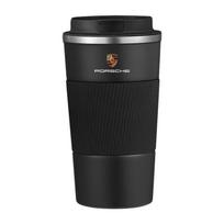 500ml Nerūdijančio Plieno Kavos Termosas Puodelis Nešiojamas Kelioninis Terminis Puodelis Porsche Boxster Cayenne Panamera Macan Cayman 911 918 996 917 991 juoda