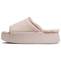 Nike Calm Elevation Fur Comfortable Versatile Rubber Slide Sandals Women Sandals Light-Pink HV8560-600 35.5