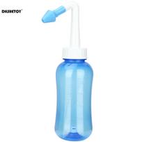 300/500 ml nosies plovimo buteliukas Sinusitui Nosies valiklis Suaugusiems Vaikams Alerginiam rinitui Nosies irigatorius Neti puodas Nosies valymo įrankis white
