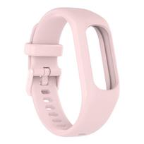 Madingos atsarginės dalys Apyrankė Laikrodžio dirželis Silikoninė juosta Sportinė apyrankė Garmin Vivosmart 5 rožinė