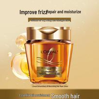 L'Oréal Gold Hair Mask 250ml spalva