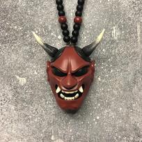Samurajus-Kabuto šalmas / Hannya Japanese Oni automobilio galinio vaizdo veidrodžio žavesys