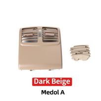 Naujas galinės centrinės konsolės oro kondicionavimo ventiliacijos grotelės oro išleidimo rėmelis tinka Mercedes Benz W212 E klasei Model A Dark Beige