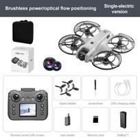 Naujas MIni V666 Dronas 8K Profesionalus WIFI 5G Dronas Kliūčių Vengimas Bešepetėlis Aukščio Palaikymas Bekryptis Režimas RC Kvadkopteris Žaislai 2025 1 Battery pilka