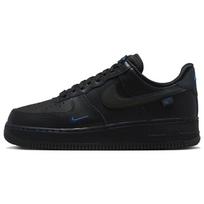 Nike Air Force 1 07 LX Worldwide Pack - Juodi Karališki Mėlyni Moteriški Kedai FB1840-001 35.5