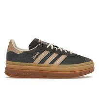adidas Gazelle Bold Grey Magic Beige Gum Moteriški sportbačiai Pilkai-Šeši Kreminės-Baltos spalvos IE0428 40⅔