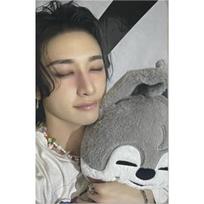 StrayKids oficiali fotokortelė Bangchan įvairiaspalvis
