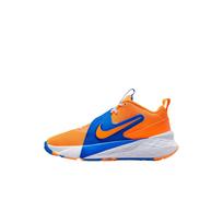 Nike Team Hustle D 12 Mesh Easy On Off Stable Fit Cushioning Mid Top Kids Basketball Shoes Unisex Basketball Shoes HF6279-800 40