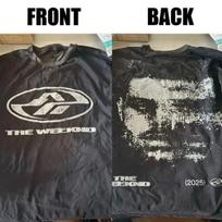 The Weeknd 2025 m. turas Unisex marškinėliai Visų dydžių S-5XL Perprintas AN52167 Unisex T-shirt S